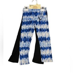 New Love Republic 2pack  leggins +  Scrunchie for Girls /Size 4T